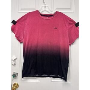 Hollister Red And Black T-Shirt Size Extra Large Surf Skater AAA3401